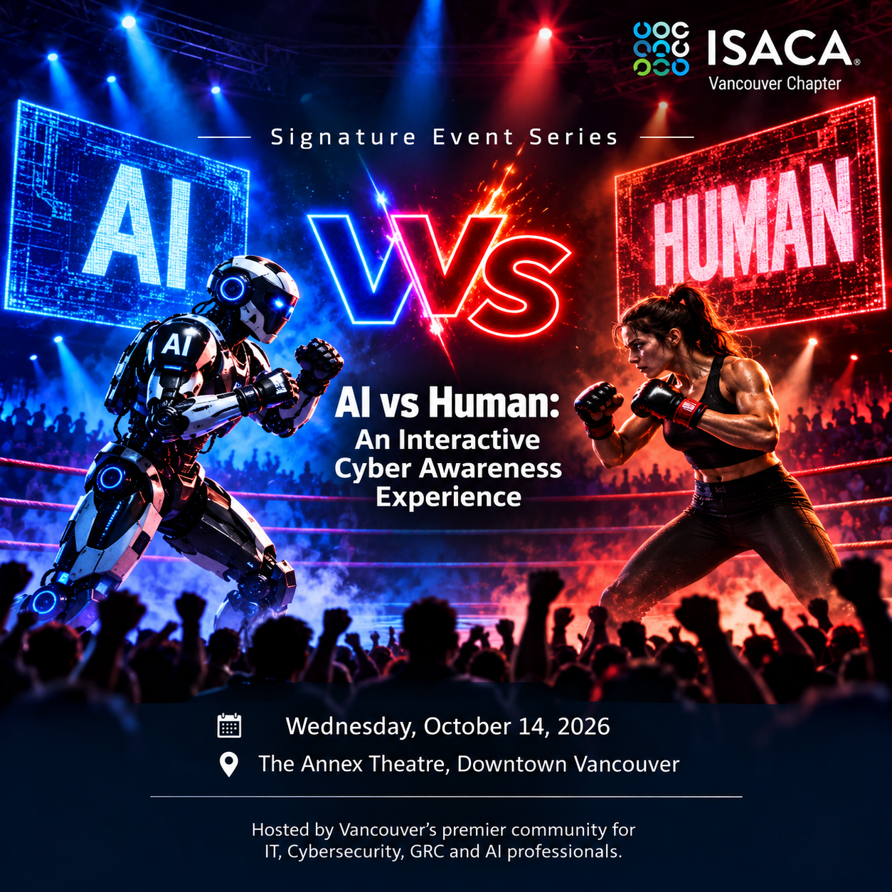 ISACA Signature Series - AI vs. Human: An Interactive Cyber Awareness Experience