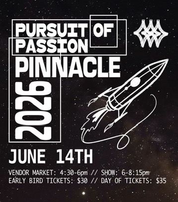 Cover art for #Pursuit of Passion Pinnacle Showcase — Carrington hall