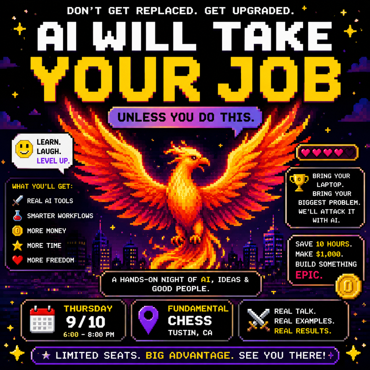 🤖 AI WILL TAKE YOUR JOB — Unless You Do This: FREE Intro Class to ChatGPT, Claude, Grok, Gemini, & Ai Explained for Beginners