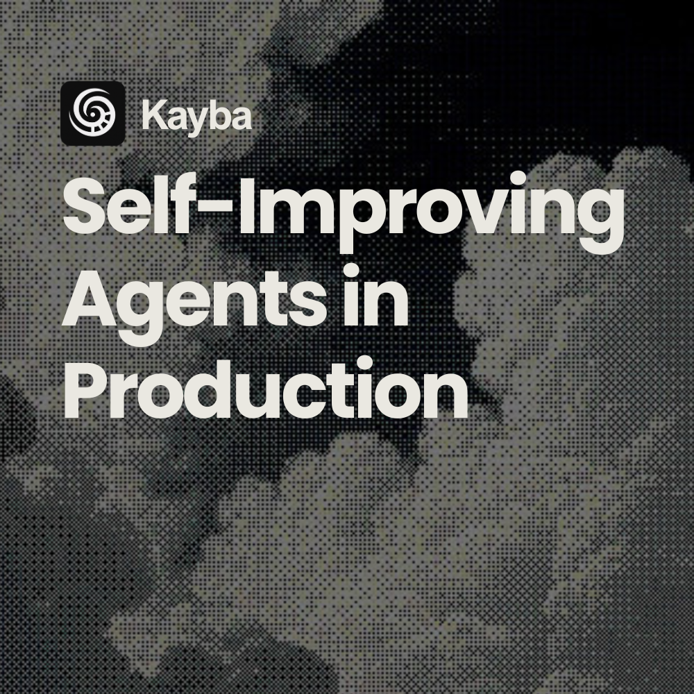 Cover art for #SkyDeck Dinner Series: Self-Improving Agents in Production — Berkeley, CA