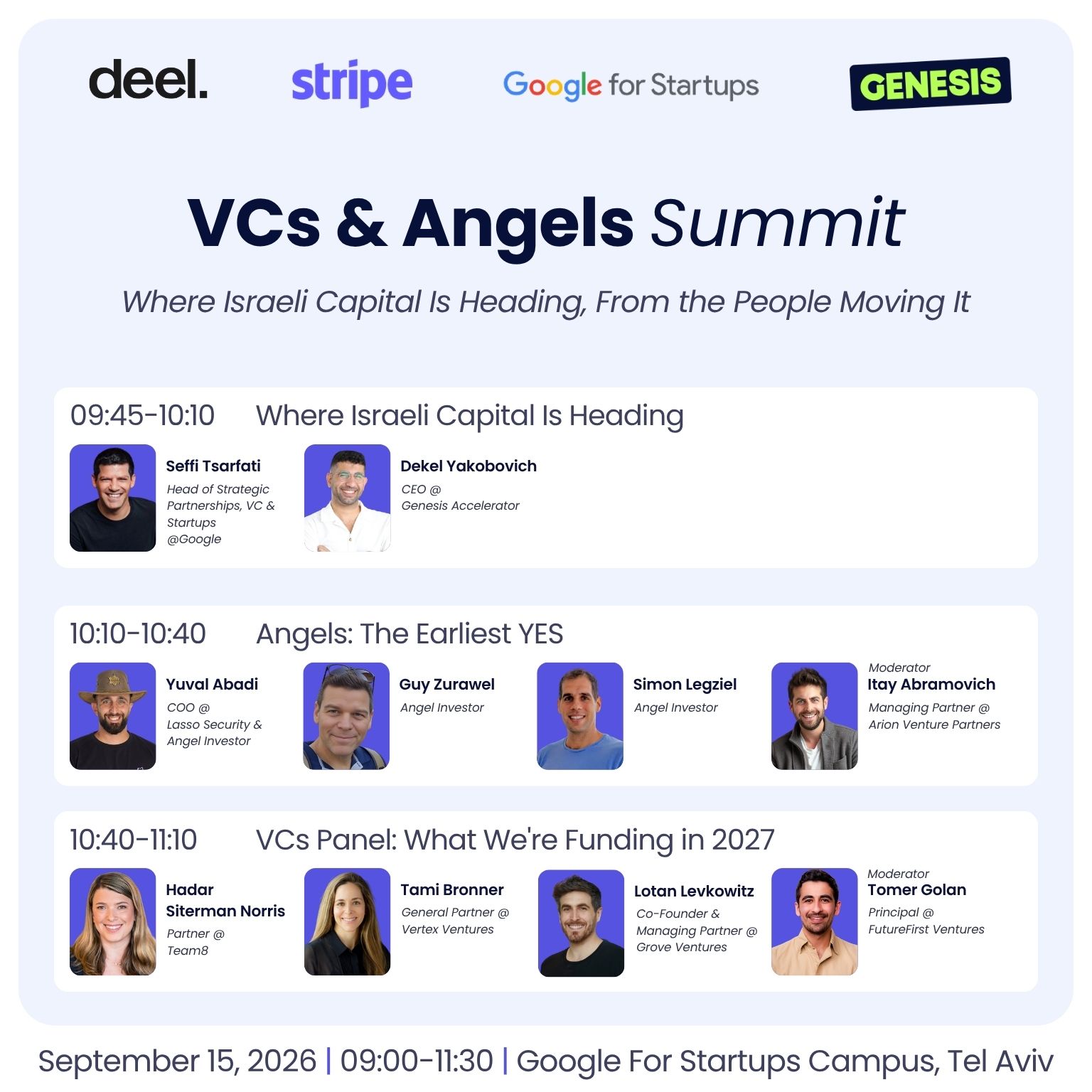 VCs and Angels Summit