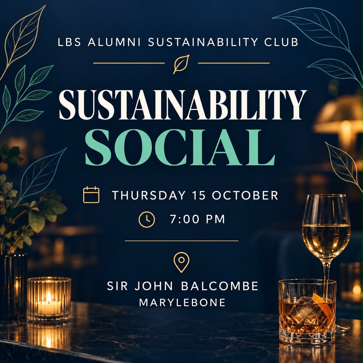 LBS Alumni Sustainability Club social