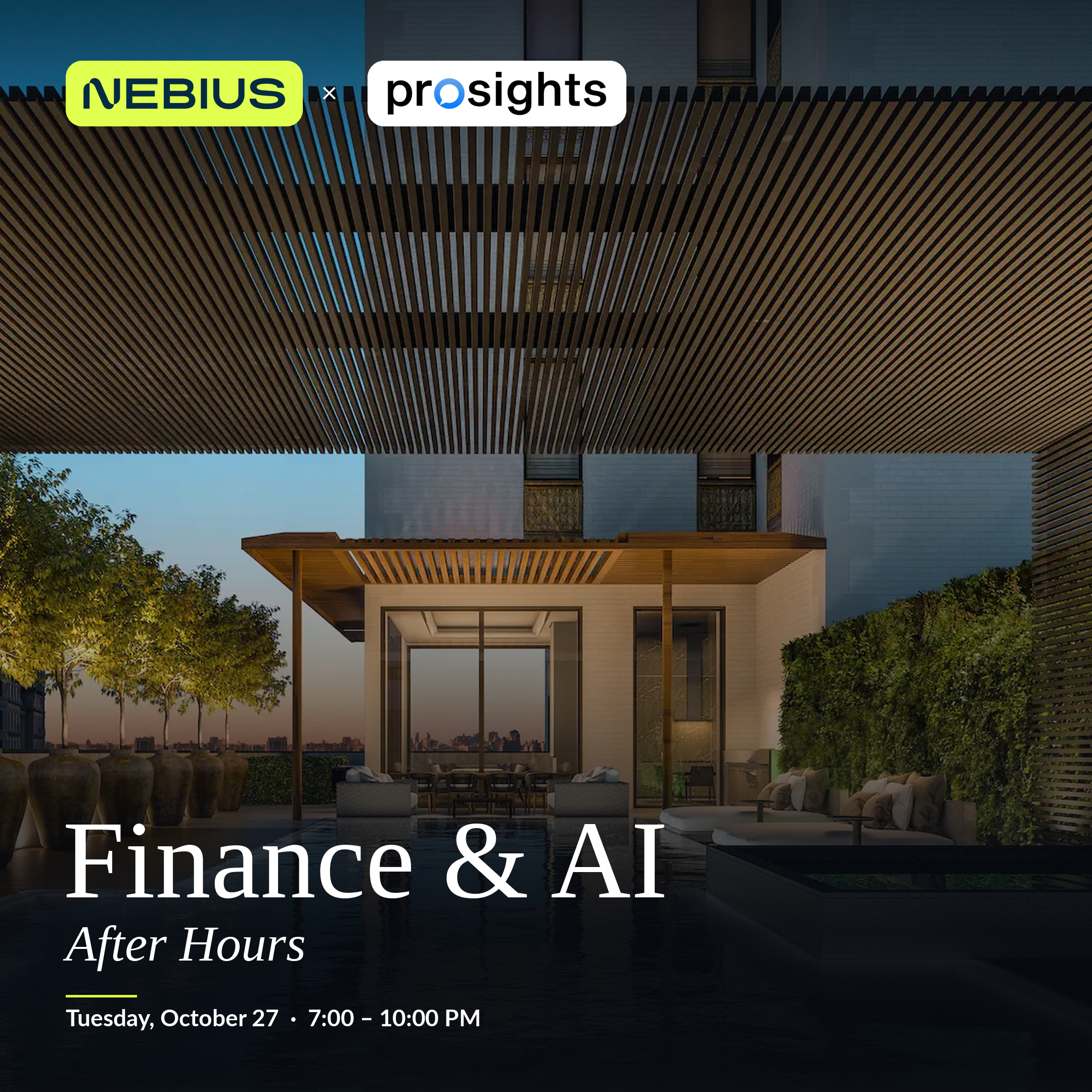 Finance & AI: An Evening in New York