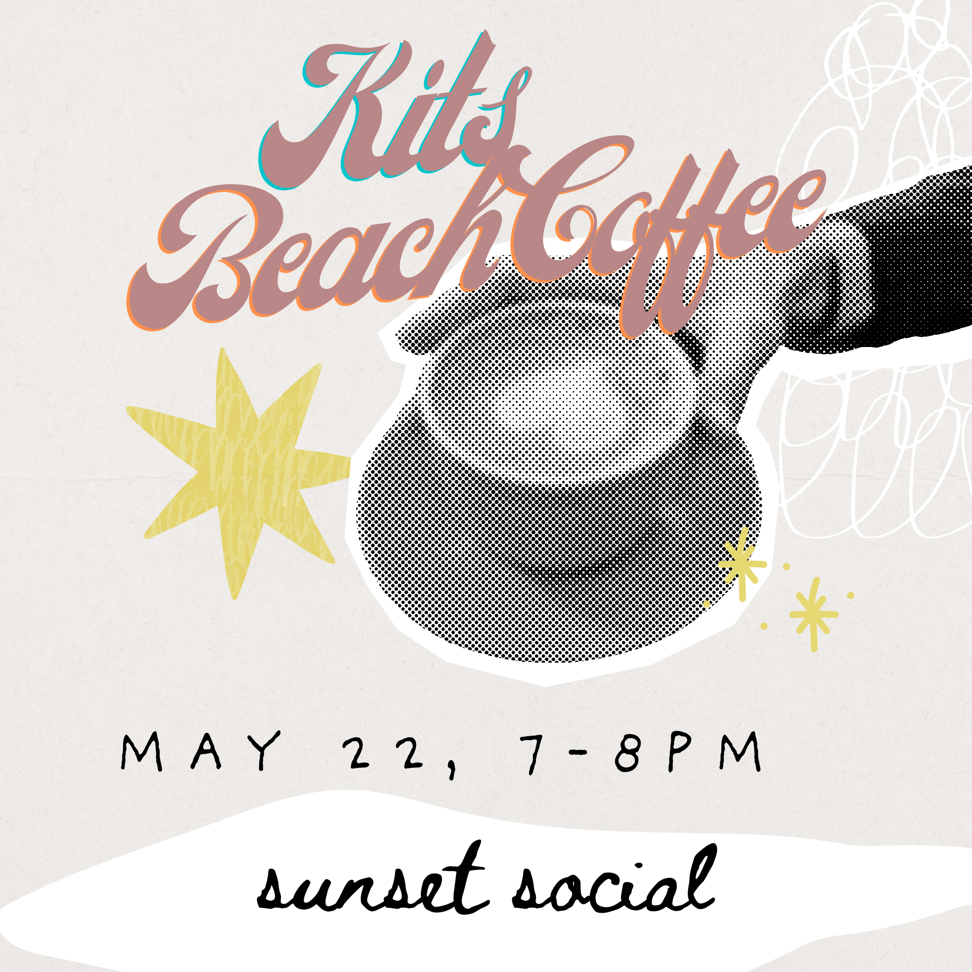 Ladies Sunset Social @Kits Beach Coffee ☕️