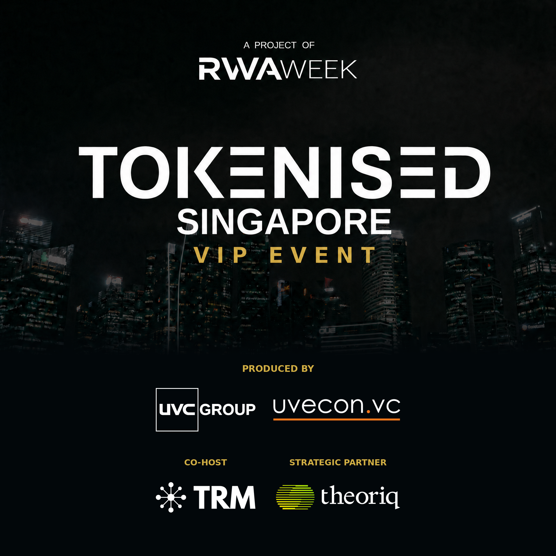 TOKENISED SINGAPORE VIP EVENT