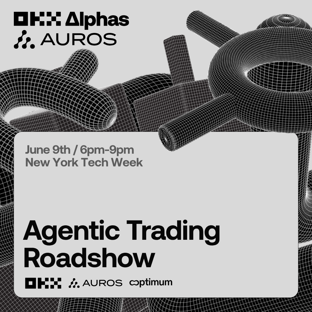Cover art for #Agentic Trading Happy Hour : OKX x Auros — New York, NY