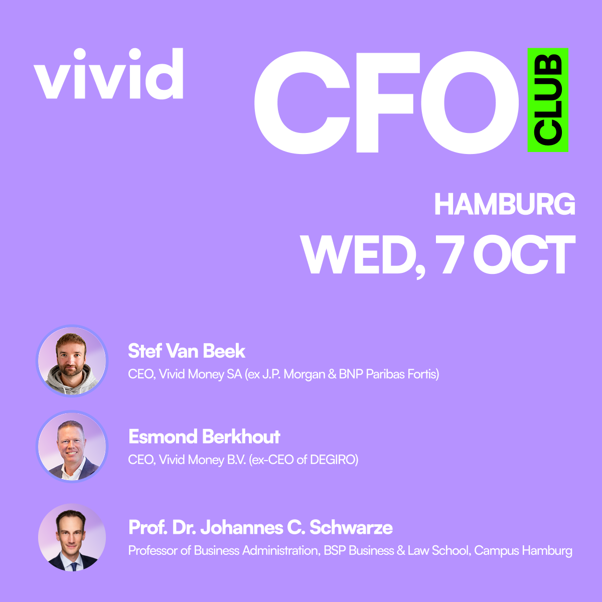 Soirée du Club des CFOs / Hambourg