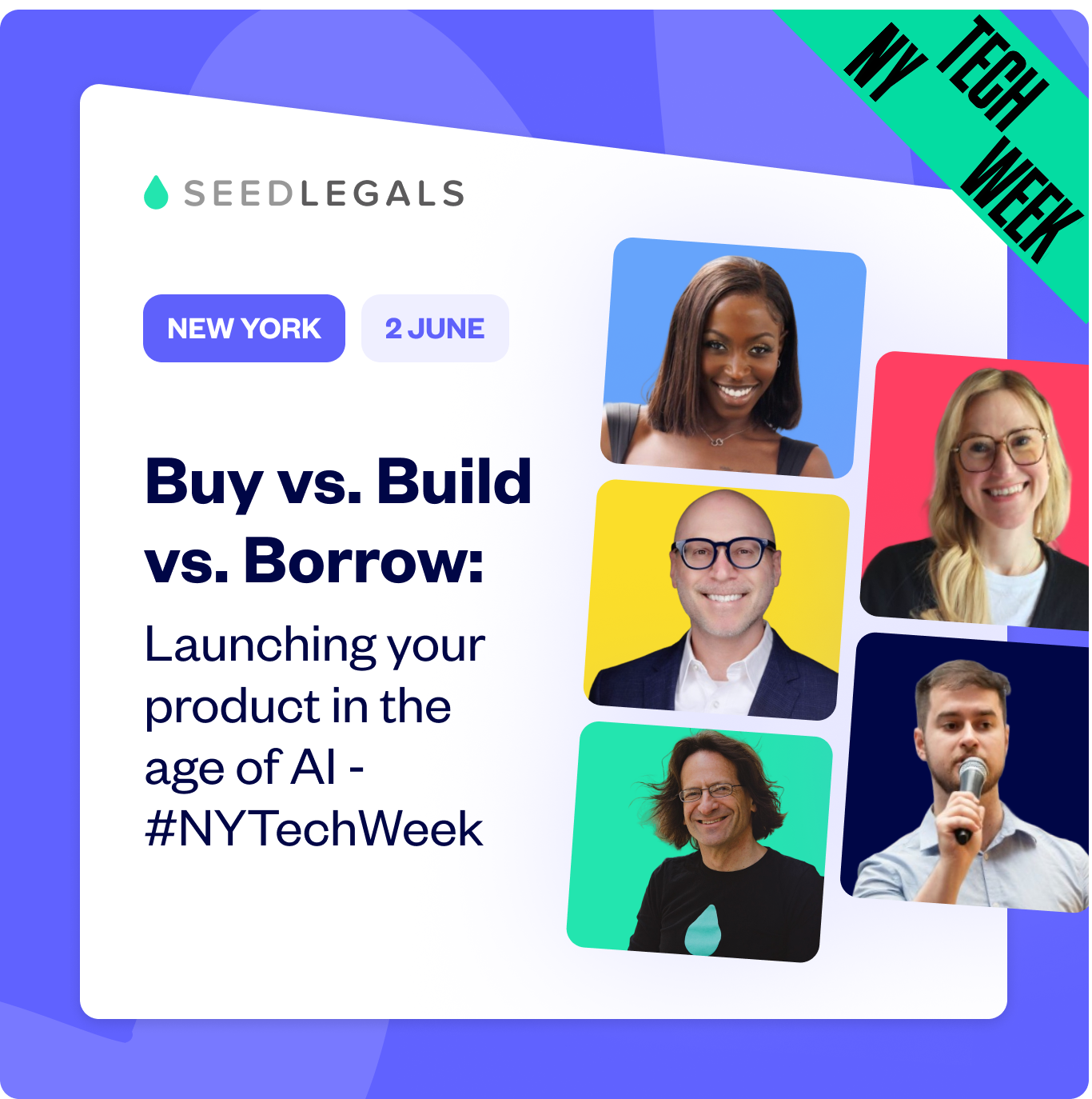 Cover art for #Build, Buy or Borrow: Launching your product in the age of AI #NYTechWeek — Tempo by Hilton New York Times Square