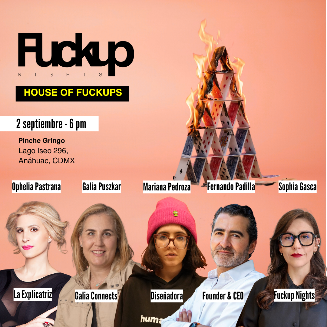 Fuckup Nights. House of Fuckups
