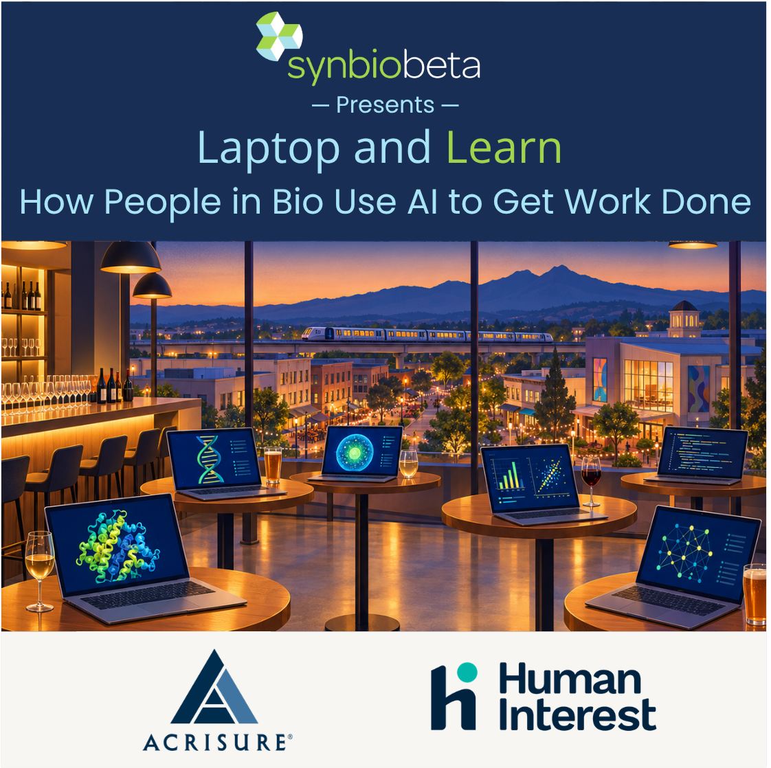 SynBioBeta Presents Laptop and Learn: How People in Bio Use AI to Get Work Done