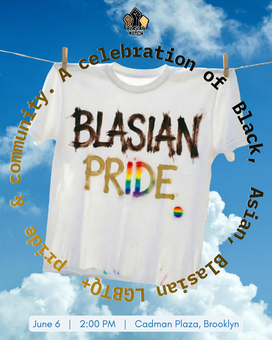 Cover art for #Blasian Pride — Cadman Plaza Park