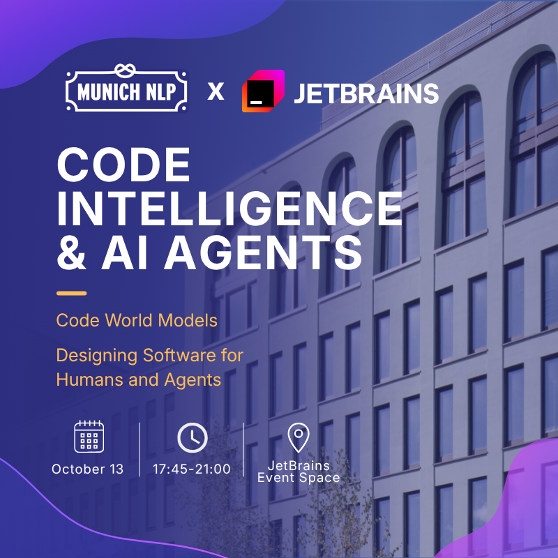 Munique🥨NLP × JetBrains: Inteligência de Código e Agentes de IA