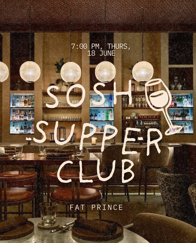 Cover art for #sosh supper club: fat prince — Singapore