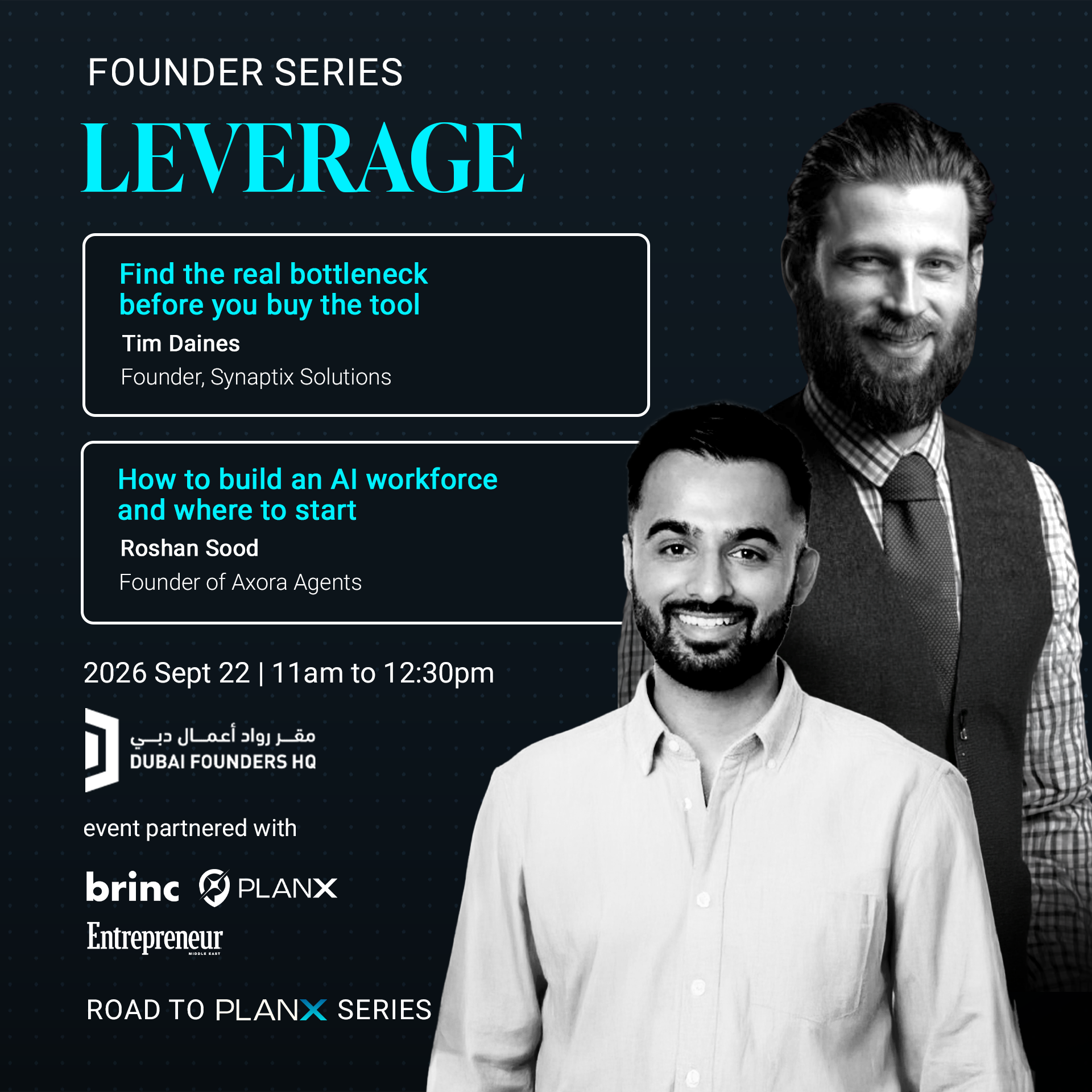 Founder Series: Leverage