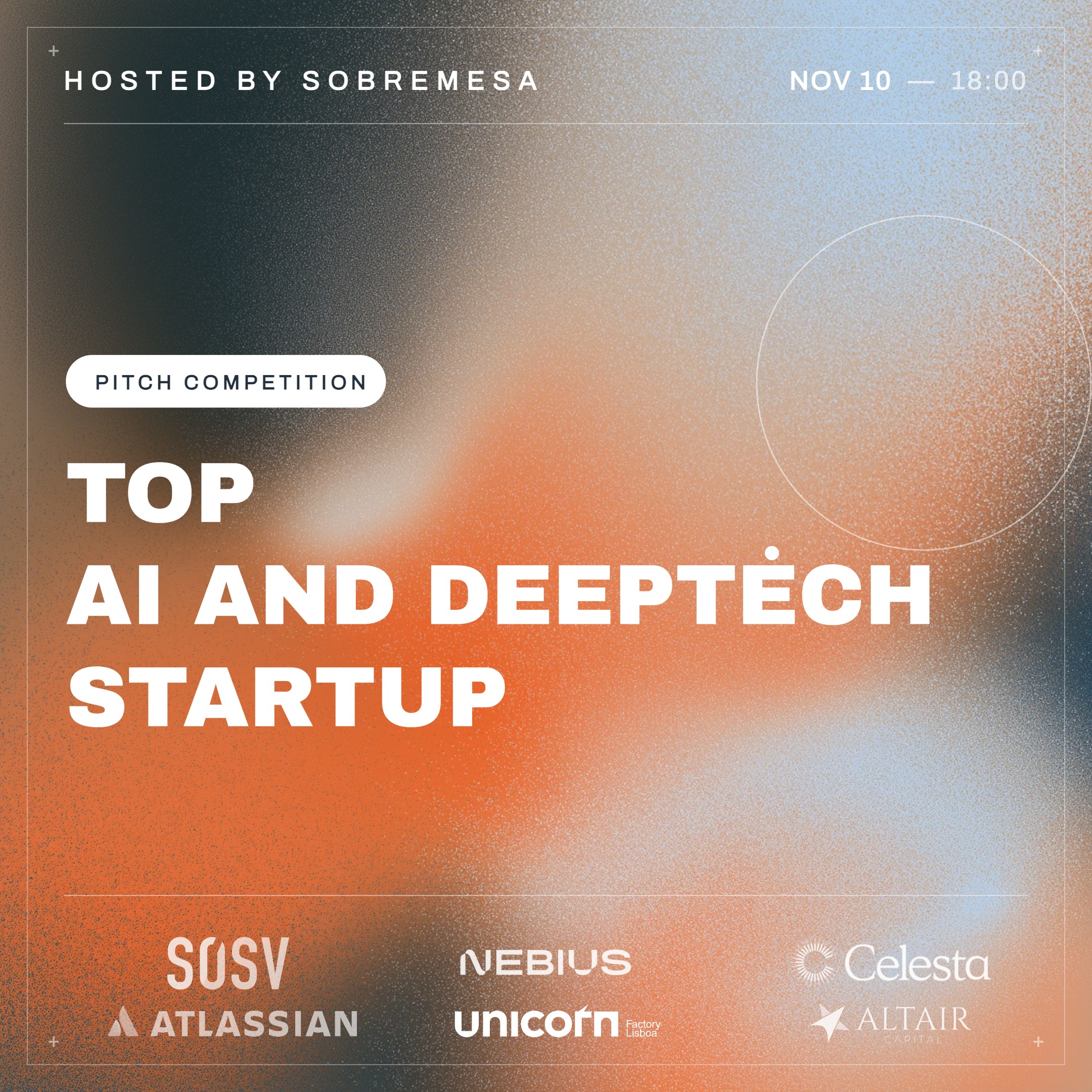 TOP AI & DEEP TECH STARTUP Pitch Competition at Web Summit