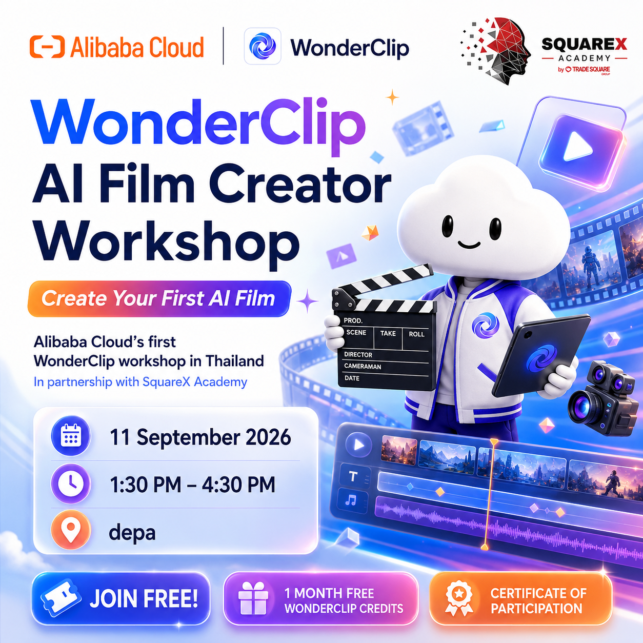 Мастерская по созданию фильмов с помощью WonderClip AI: Создайте свой первый AI-фильм V2