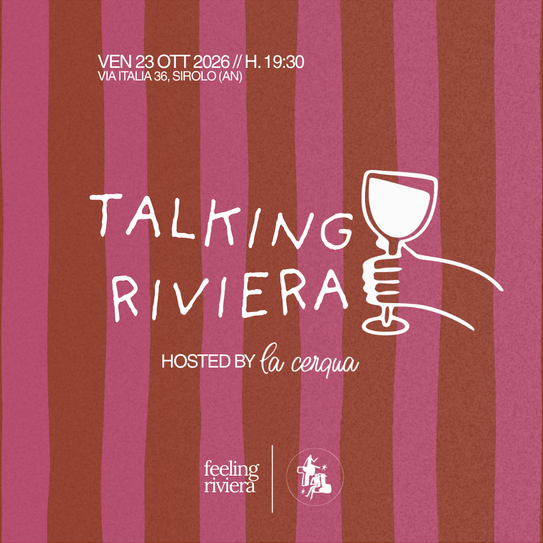TALKING RIVIERA - Social Dinner // Hosted by La Cerqua