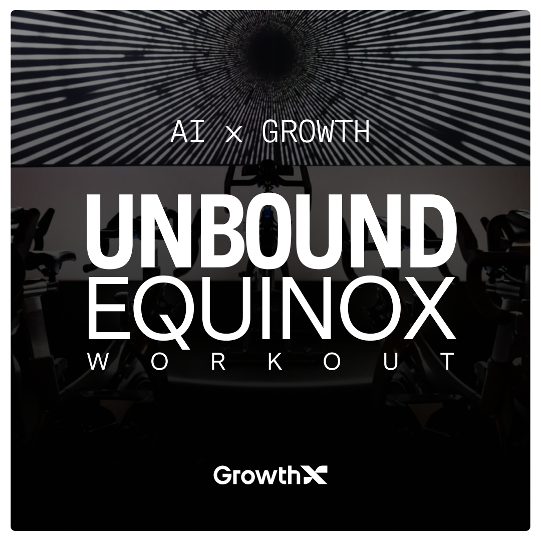 Start your UNBOUND day strong with Equinox × GrowthX