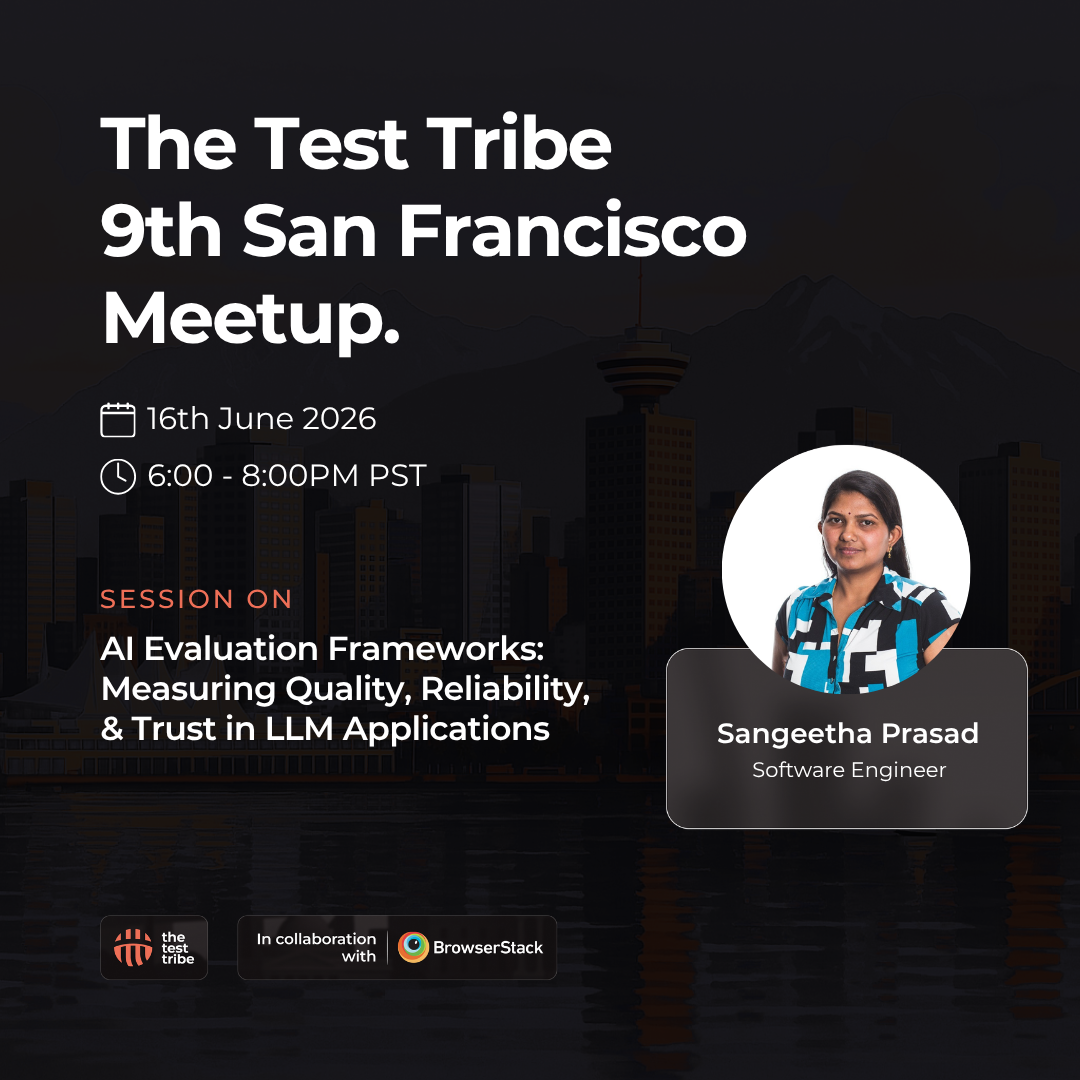 AI Evaluation Frameworks: Measuring Quality, Reliability, and Trust | In person SF Bay Area Meetup