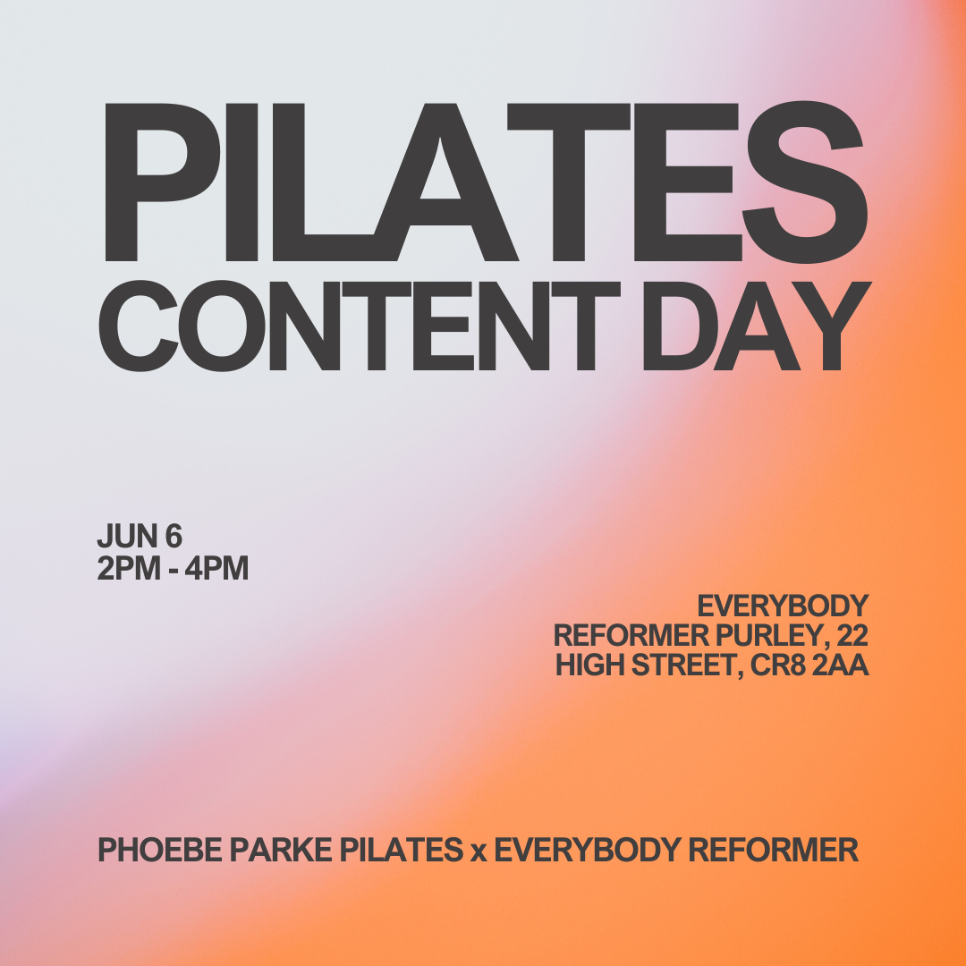 Cover art for #Pilates Content Day at Everybody Reformer, Purley — Everybody Reformer Purley
