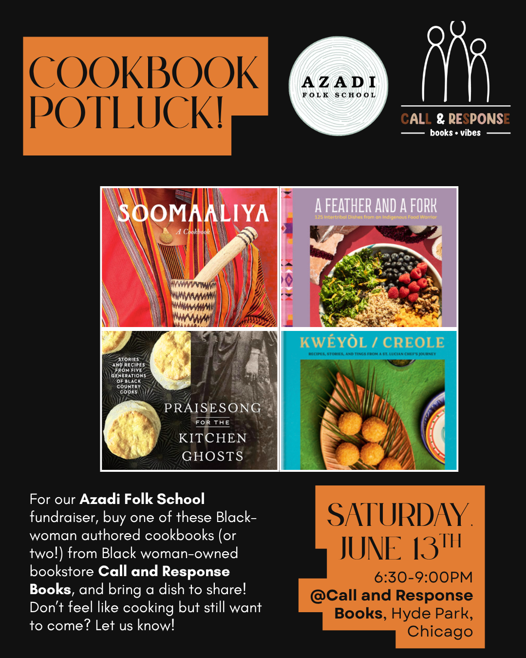 Cookbook Potluck: Celebrating Black Women in Food