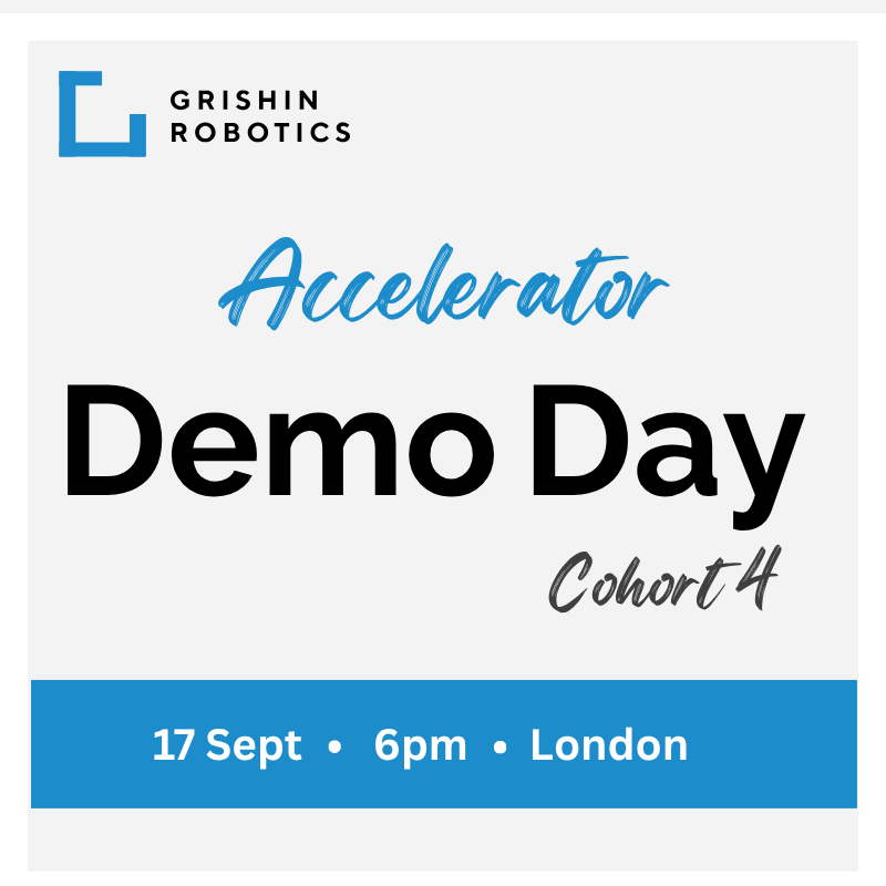 Grishin Robotics Accelerator Kohorte 4 Demo-Tag