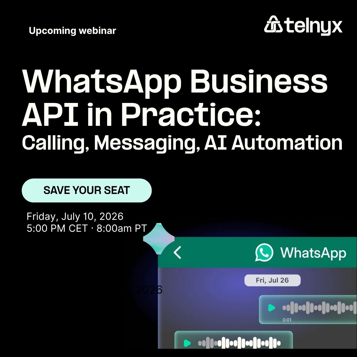 Webinar:WhatsApp Business API in Practice