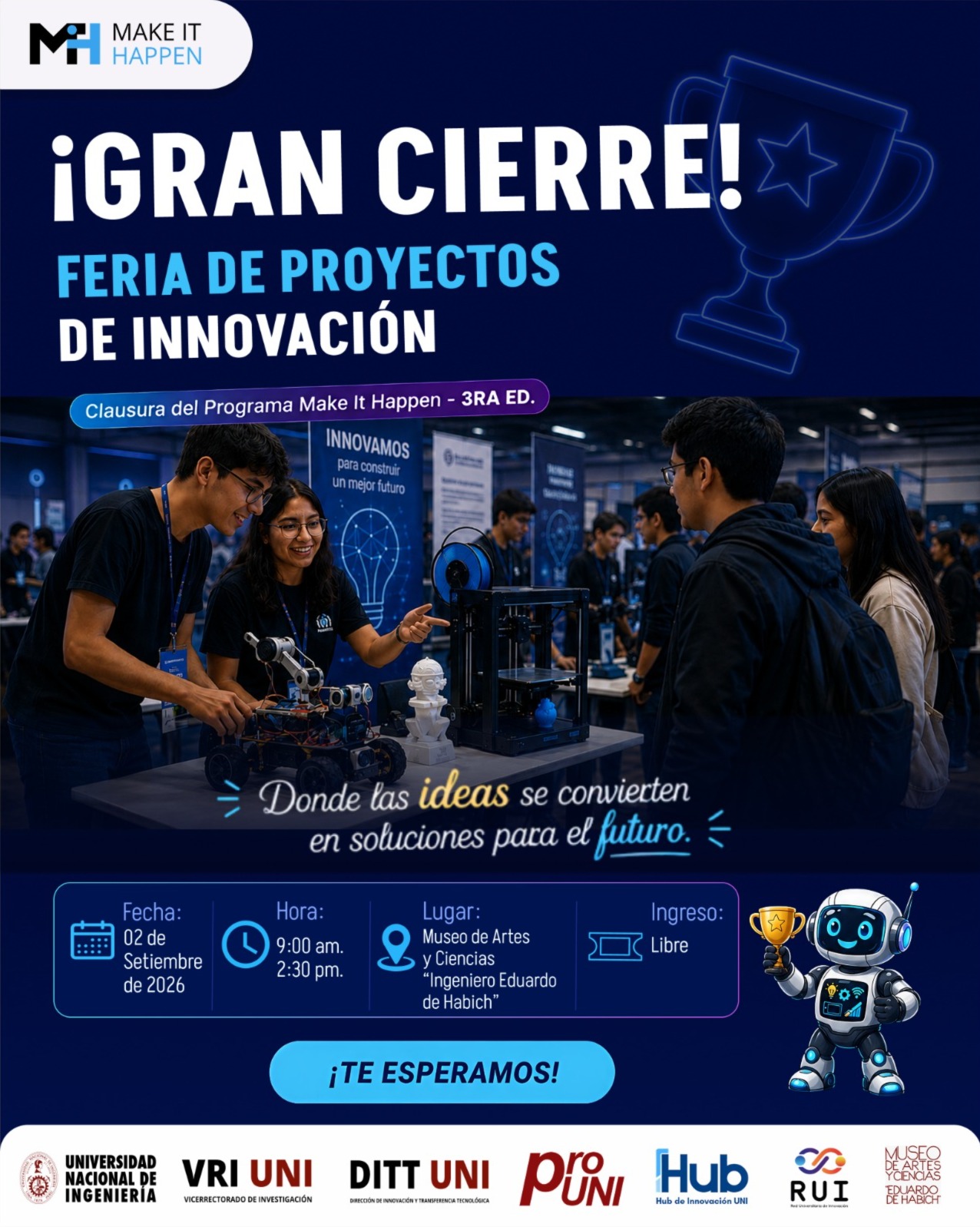 FERIA DE PROYECTOS DE INNOVACIÓN | MAKE IT HAPPEN