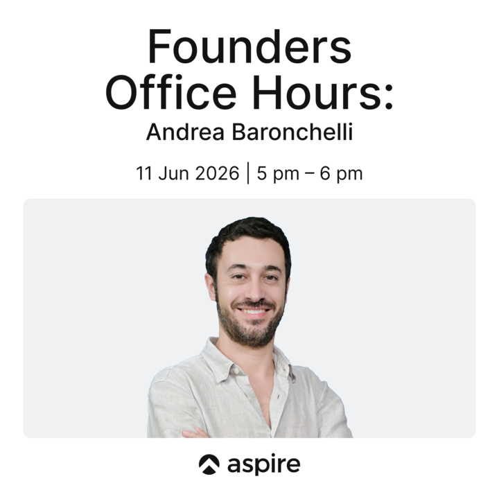 Cover art for #Founder office hours: Andrea Baronchelli — Aspire