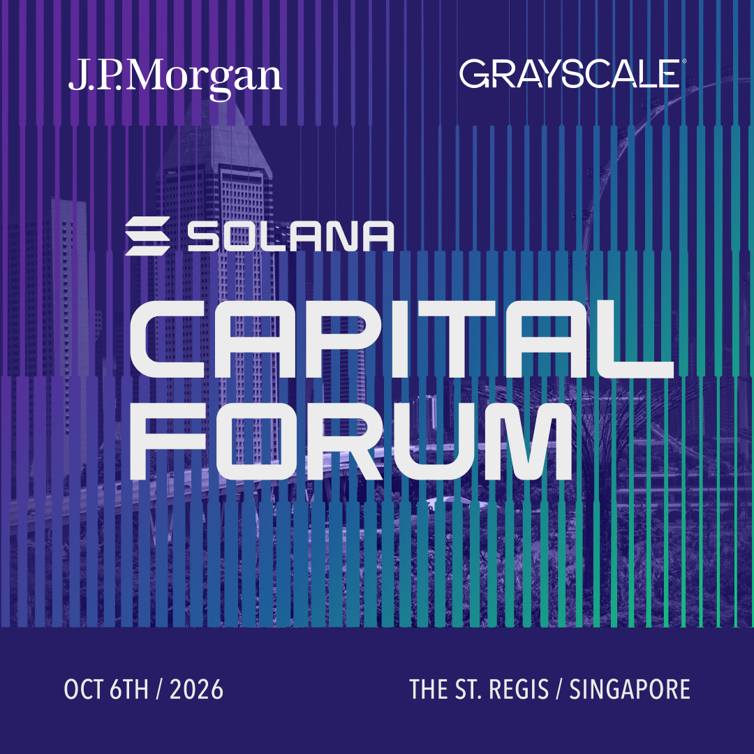 Solana Capital Forum Singapore