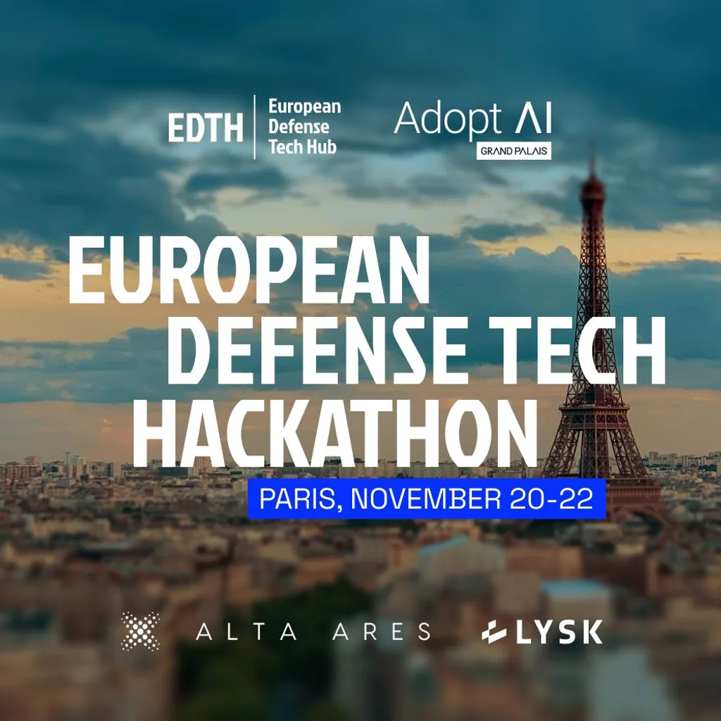 European Defense Tech Hackathon – Paris