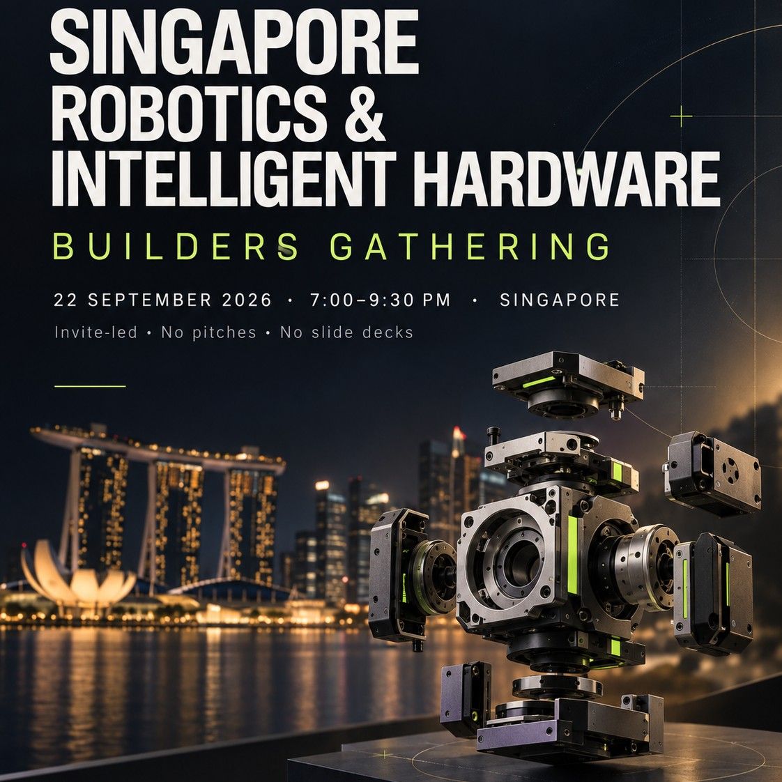 Encontro de Construtores de Robótica e Hardware Inteligente de Singapura