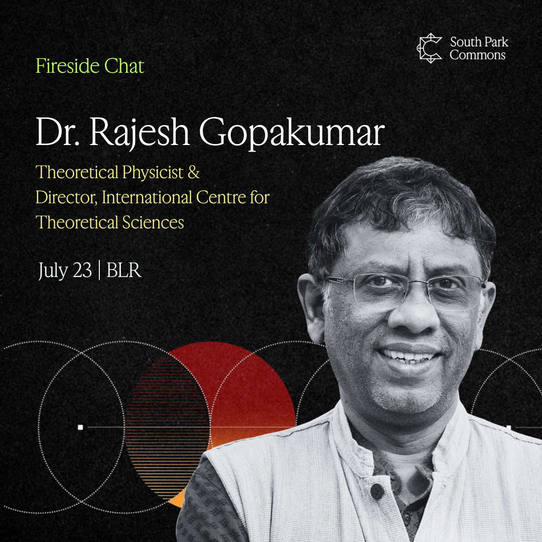 Fireside Chat with Prof. Rajesh Gopakumar | Director, ICTS-TIFR | at SPC India