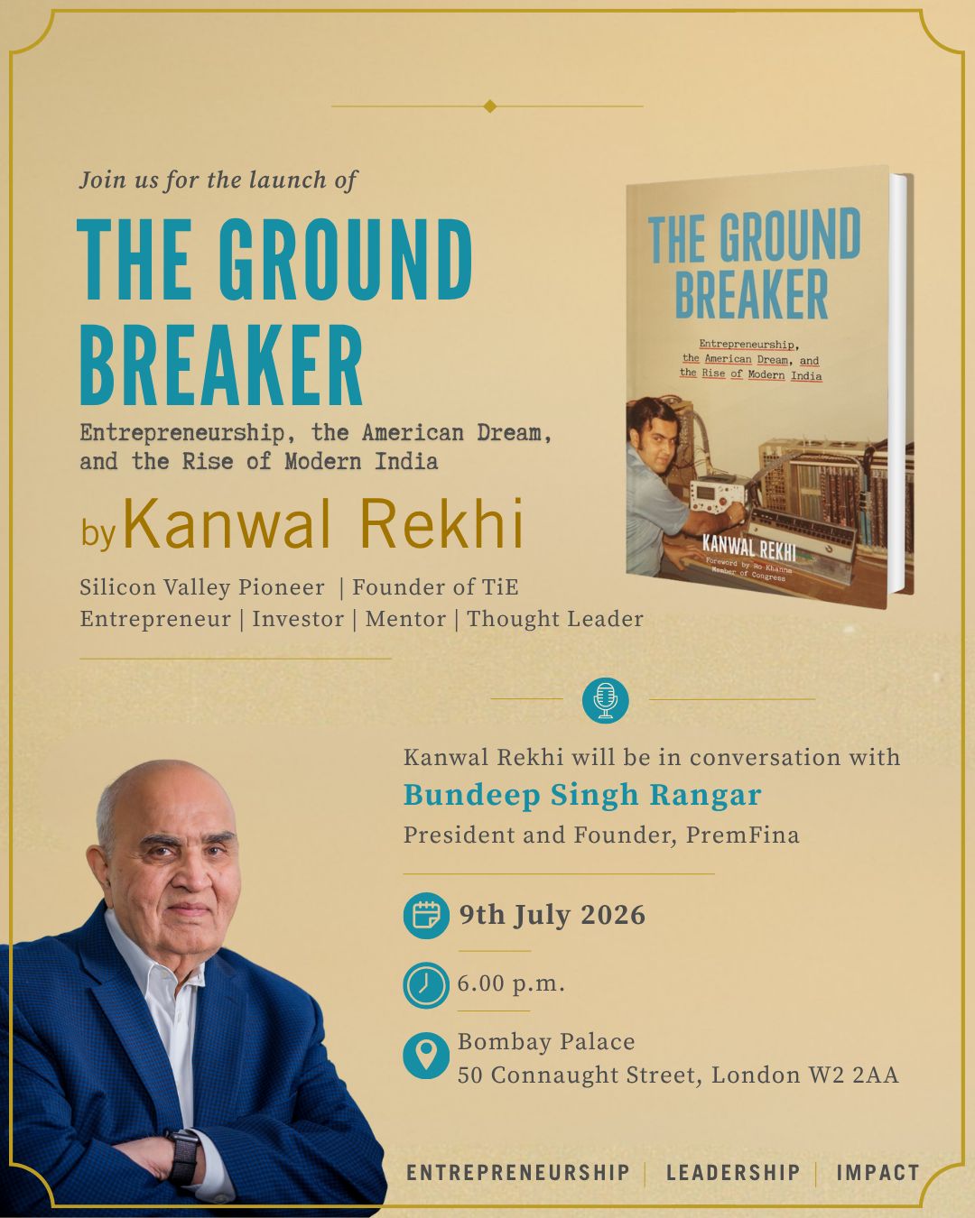 The Ground Breaker Launch (London)