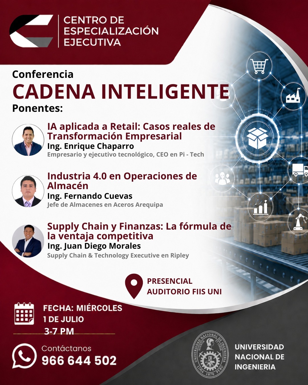 CONFERENCIA: CADENA INTELIGENTE