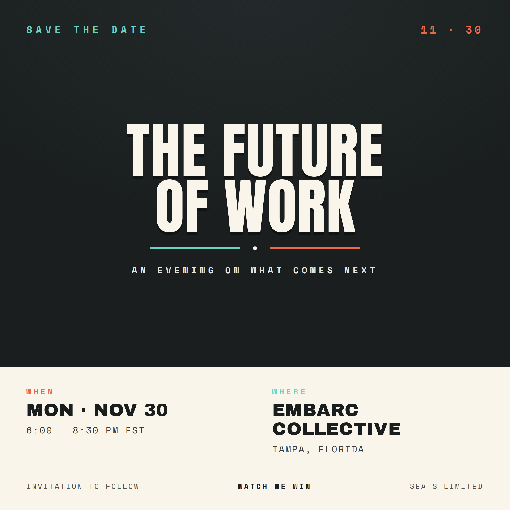 The Future of Work