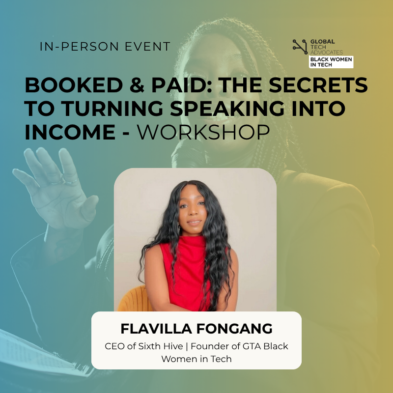 Booked & Paid: The Secrets To Turning Speaking Into Income - Workshop