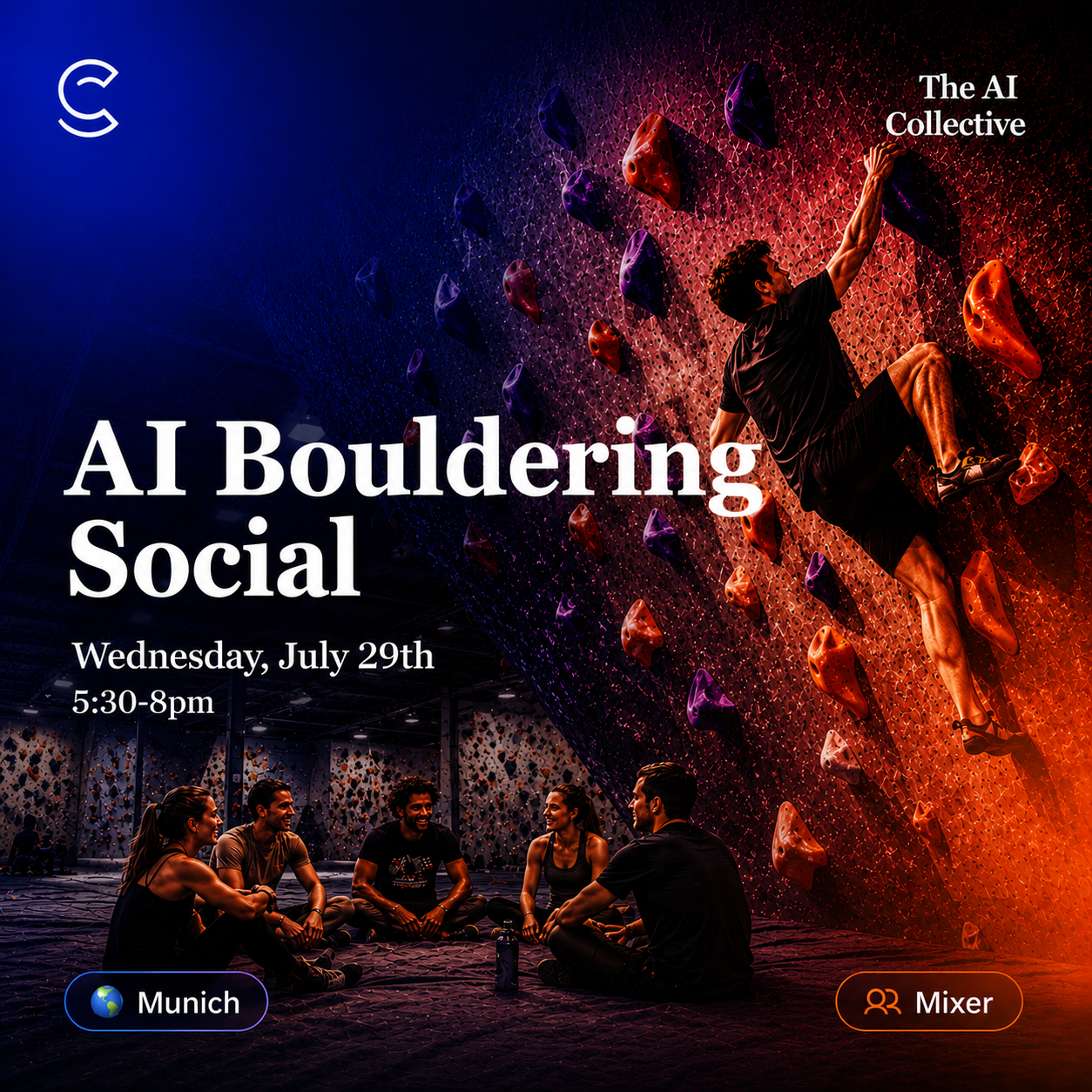 AI Bouldering Social (w/ The AI Collective)