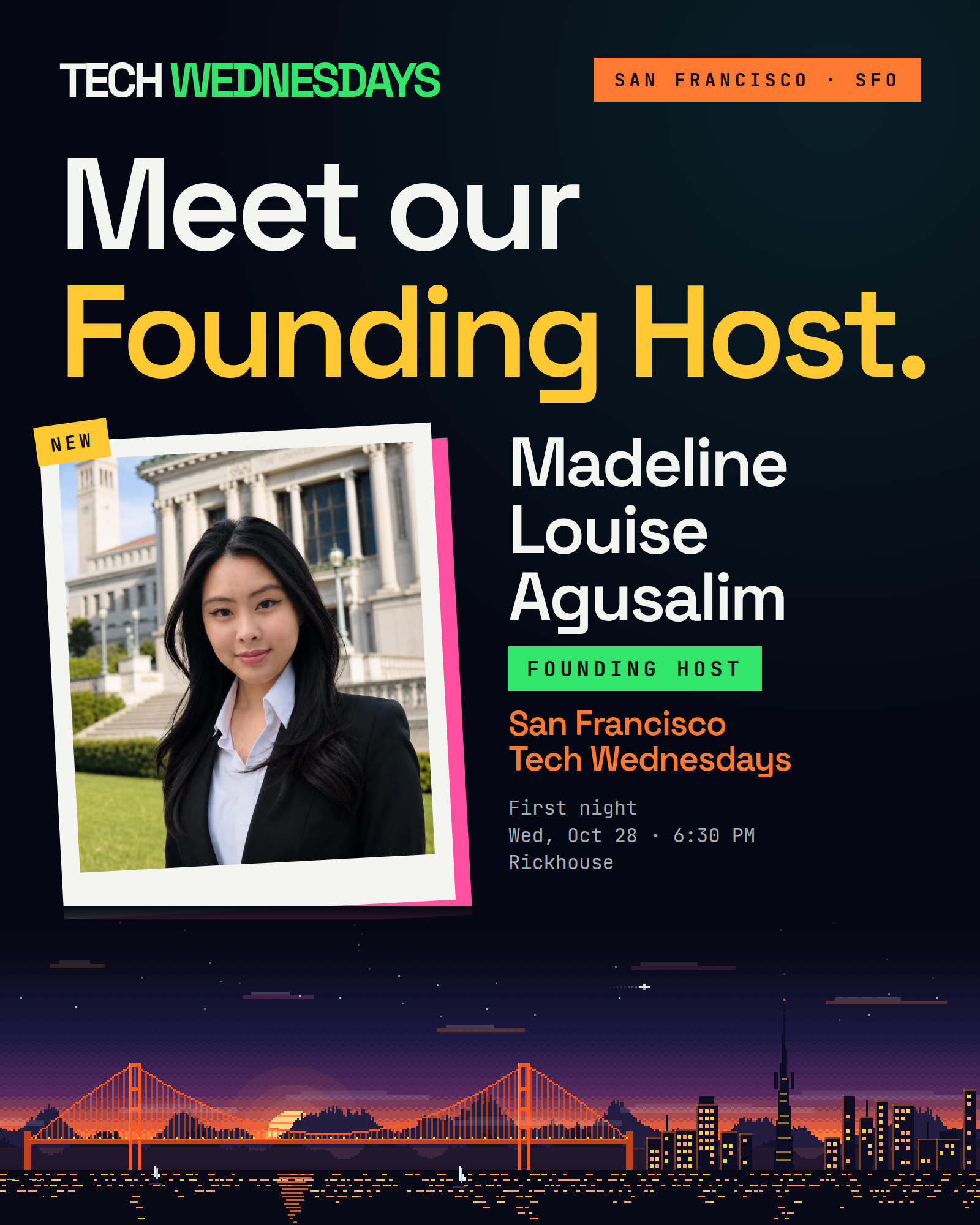 San Francisco Tech Wednesdays: First Night