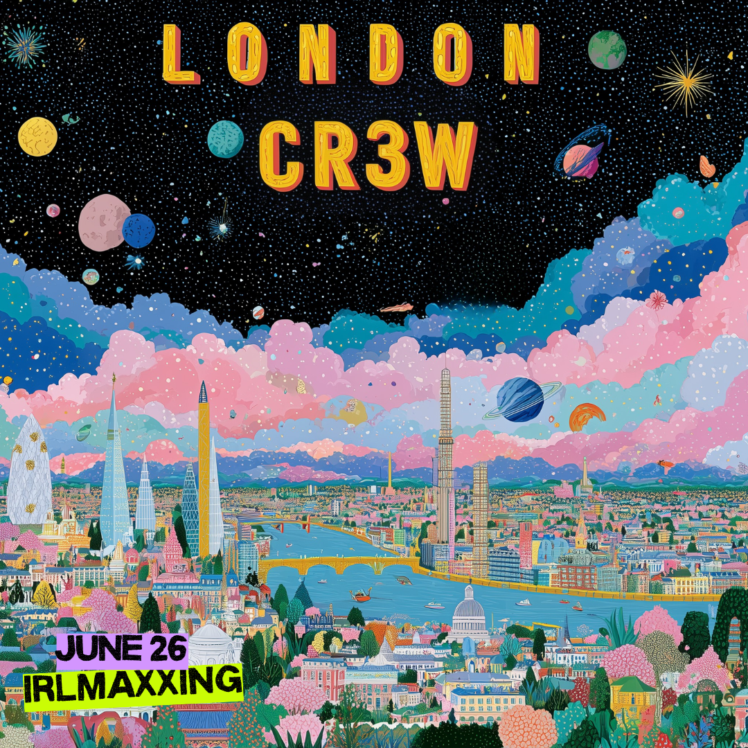 Cover art for #LONDON CR3W IRL: AI Techies, Builders & Startup Founders — London, United Kingdom