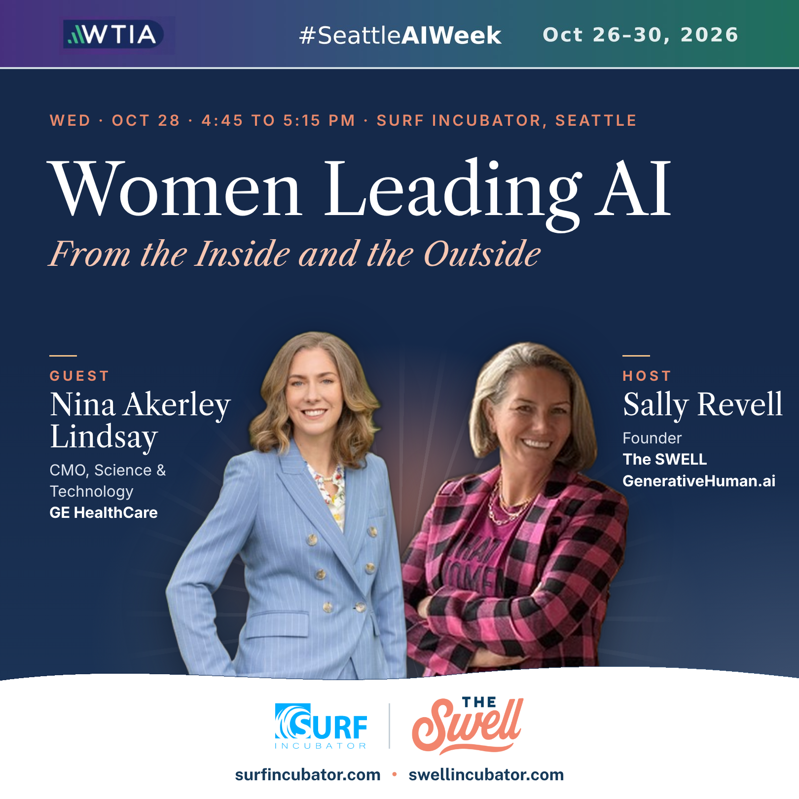 Women Leading AI: From the Inside and the Outside event image