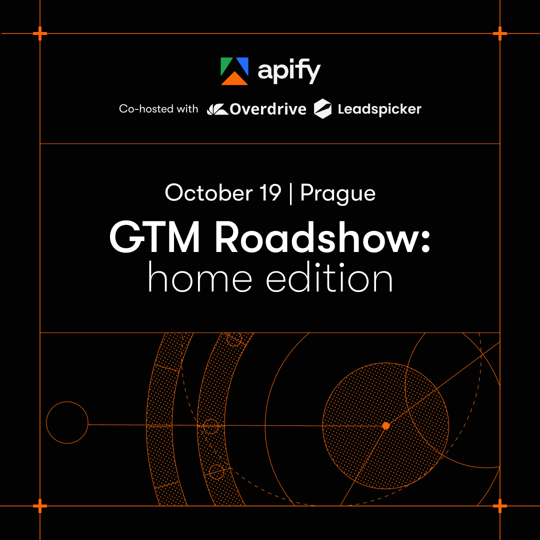 GTM Roadshow: home edition