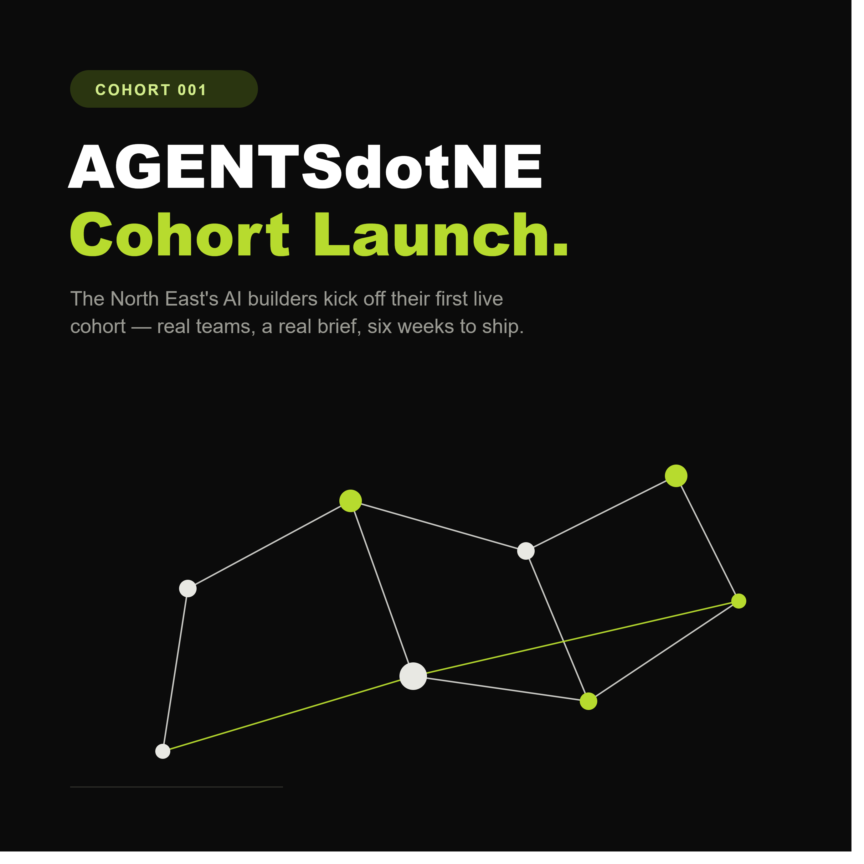 AGENTSdotNE Cohort 01 Launch