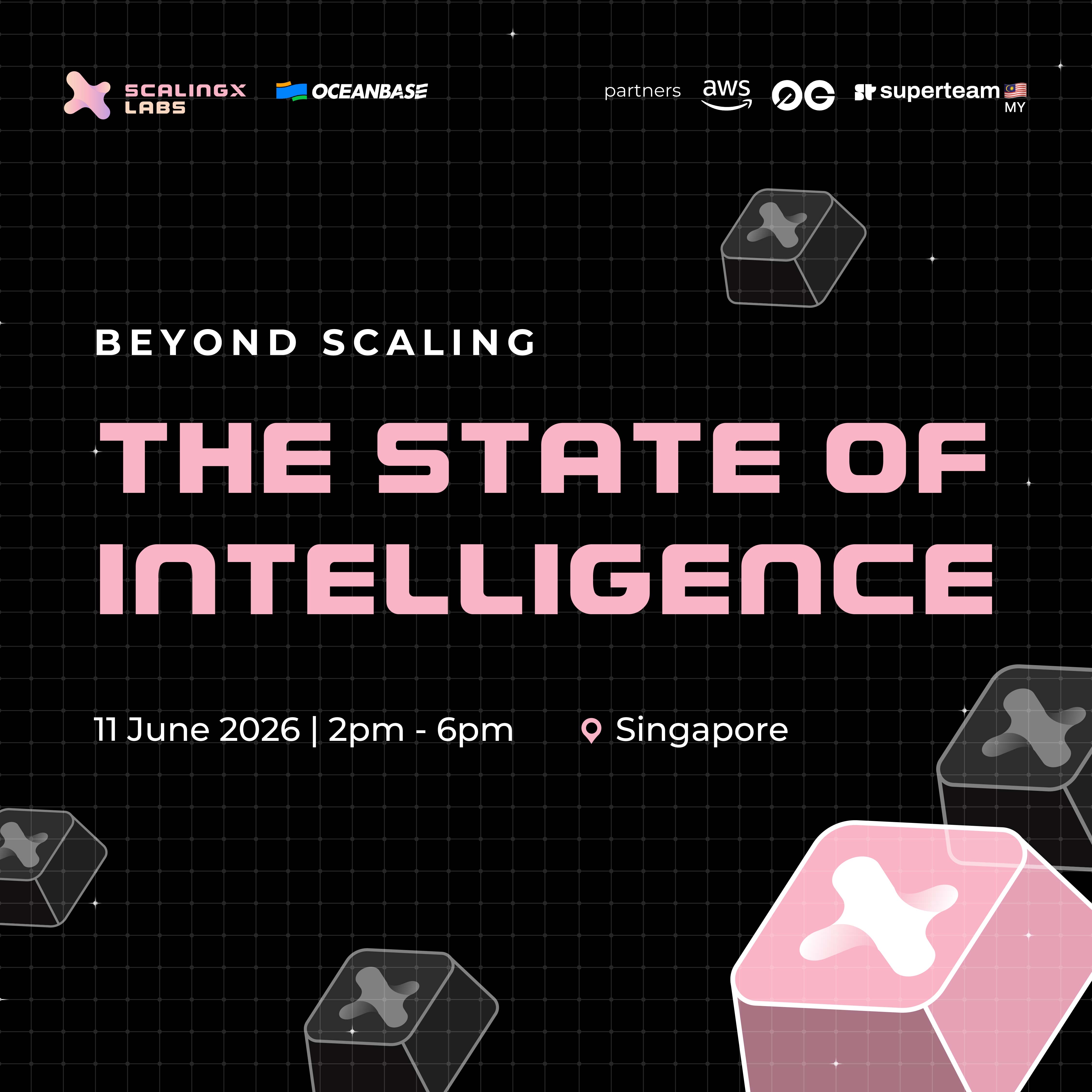 Cover art for #Beyond Scaling: The State of Intelligence — Singapore