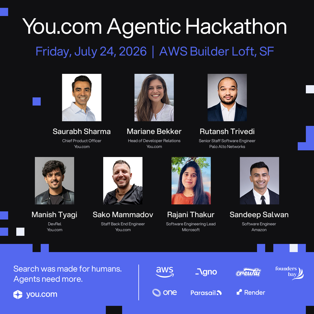 You.com Agentic Hackathon @ AWS Builder Loft