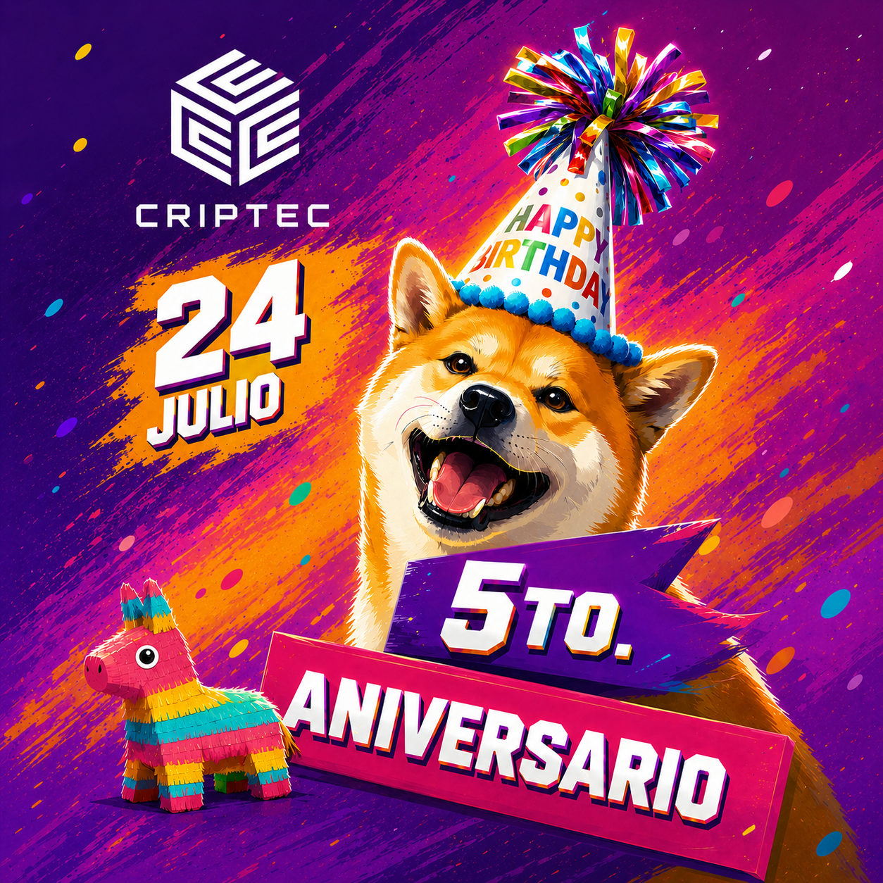 5to. Aniversario del tío Criptec
