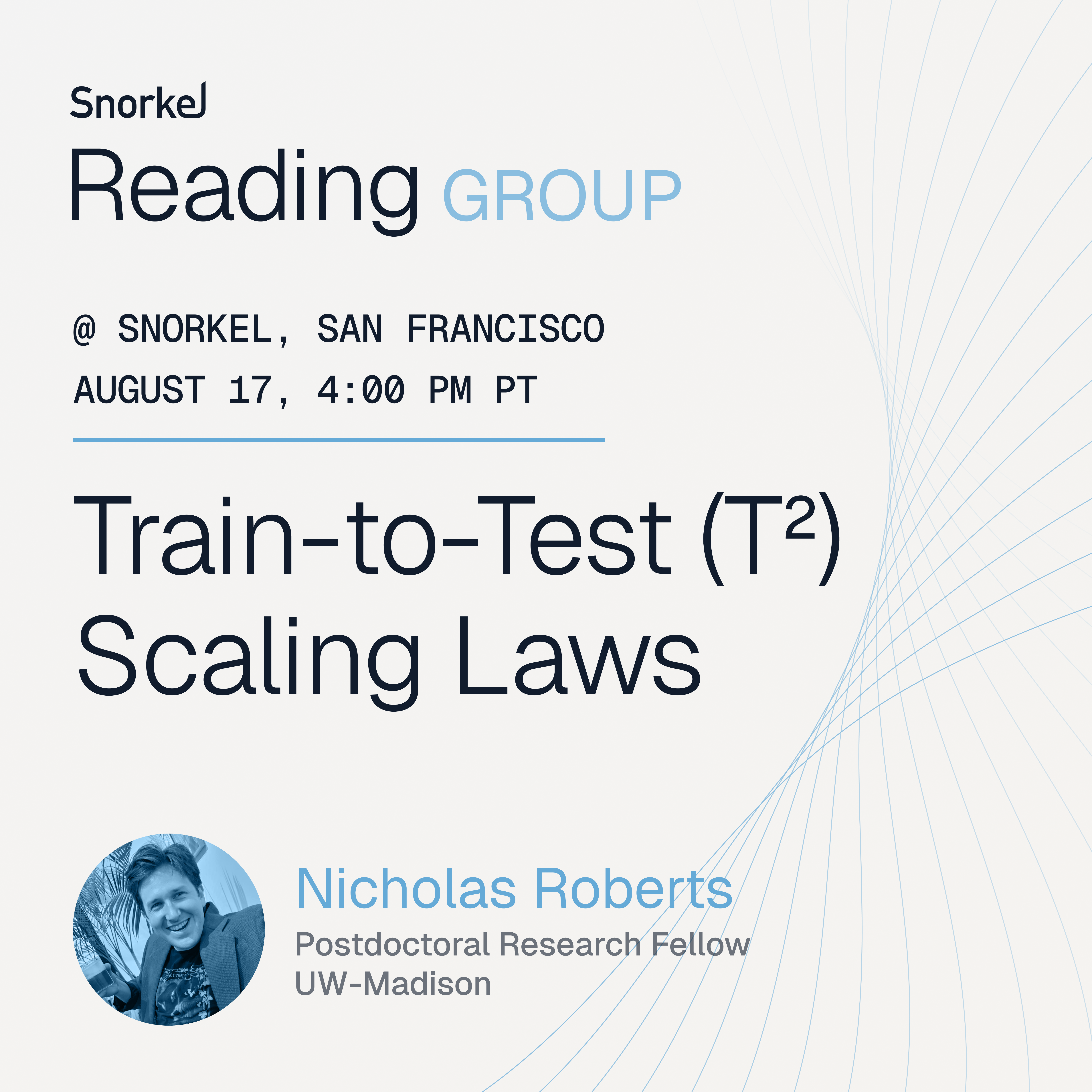 Reading Group (+🧋): Train-to-Test (T²) Scaling Laws