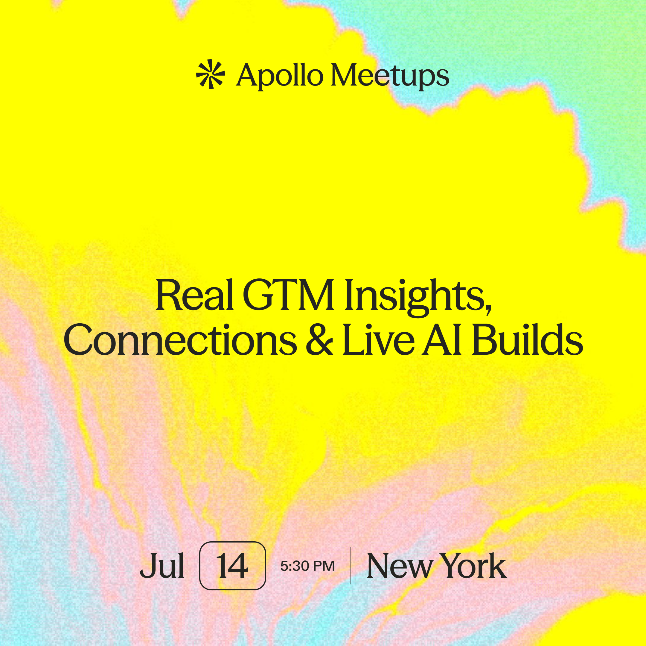 Apollo Meetup NYC: Real GTM Insights, Connections & Live AI Builds