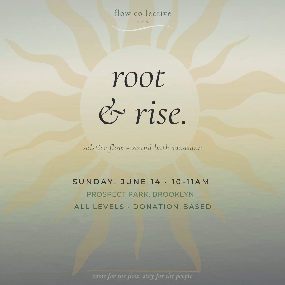 Cover art for #summer solstice yoga + sound bath — The Picnic House in Prospect Park