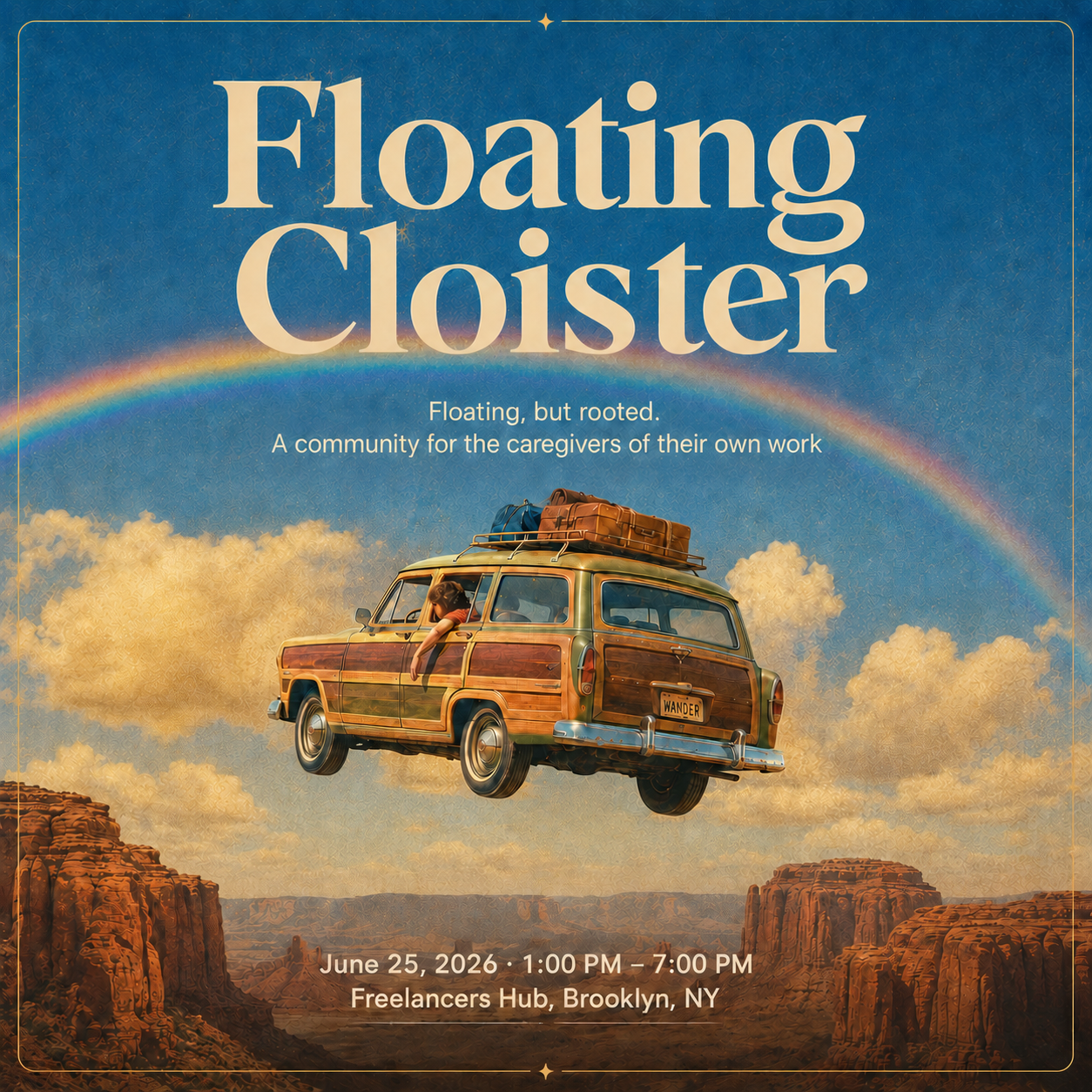 Cover art for #Floating Cloister — An Inaugural Gathering — Freelancers Hub